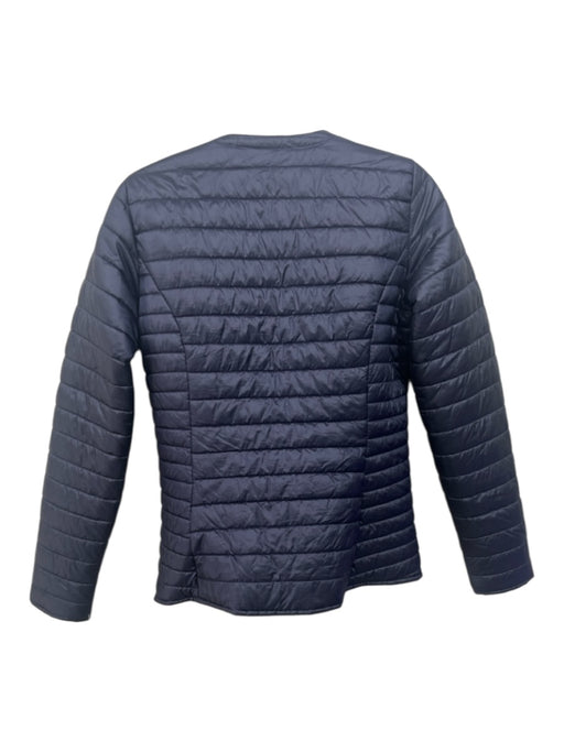 Orvis Size XS Navy Blue & Gray Polyester Puffer Reversible Zip Up Jacket Navy Blue & Gray / XS