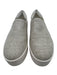 Vince Shoe Size 8.5 Beige & White Canvas Round Toe Slip On Platform Sneakers Beige & White / 8.5