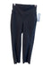 Lululemon Size 2 Black Nylon Seam Detail Wide Waist Band Capri Leggings Black / 2