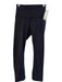 Lululemon Size 2 Black Nylon Seam Detail Wide Waist Band Ankle Length Leggings Black / 2