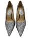 Jimmy Choo Shoe Size 41 Silver Glitter Pointed Toe Stiletto Pumps Silver / 41