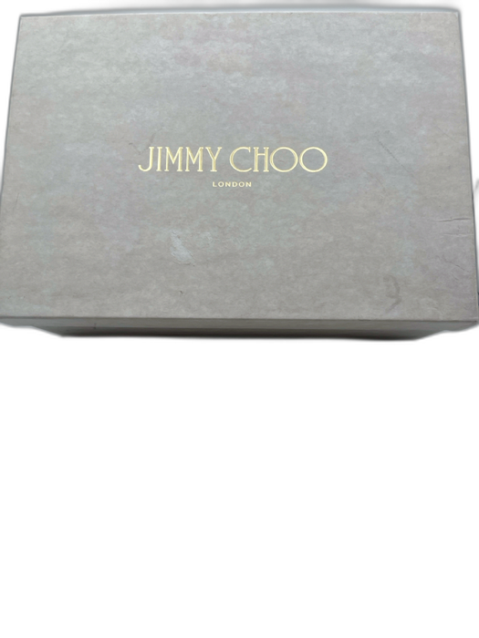 Jimmy Choo Shoe Size 41 Silver Glitter Pointed Toe Stiletto Pumps Silver / 41