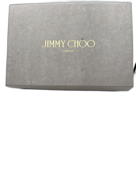 Jimmy Choo Shoe Size 41 Red Suede & Patent Leather Pointed Toe Low Heel Pumps Red / 41