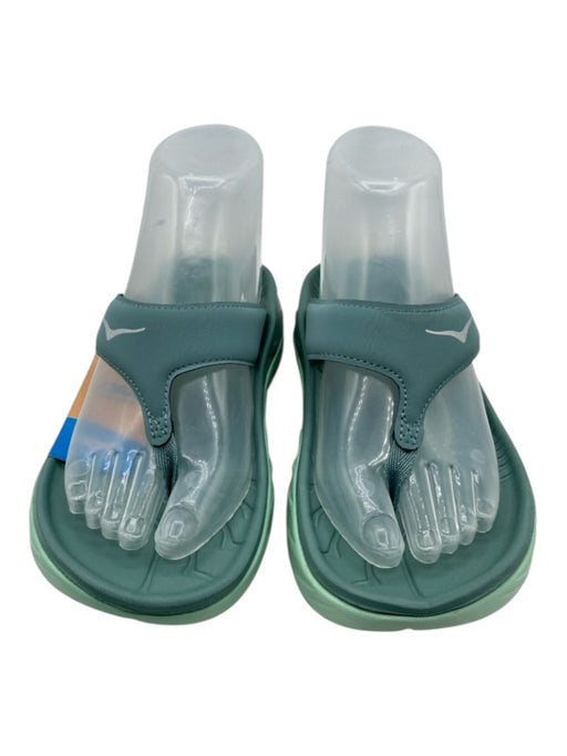 Hoka Shoe Size 8 Teal Green Synthetic Flip Flop Sandals Teal Green / 8