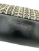 Marc Jacobs Black & Beige Cotton & Polyester Monogram Zip Close Bag Black & Beige