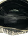 Marc Jacobs Black & Beige Cotton & Polyester Monogram Zip Close Bag Black & Beige