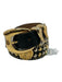 Code Azure Black, Silver, Gold Leather Studded Belts Black, Silver, Gold / 36