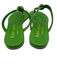 Kate Spade Shoe Size 9.5 Green Leather Flip Flop Bow Detail Sandals Green / 9.5