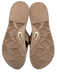 Olukai Shoe Size 8 Beige & Orange Leather Criss Cross Slip On Mule Sandals Beige & Orange / 8