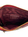 Coach Red Coated Leather Zip Close Crossbody Bag Red / S/M