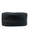 Coach Black Pebbled Leather Shoulder Bag Zip Close silver hardware Bag Black / S/M