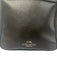 Coach Black Pebbled Leather Shoulder Bag Zip Close silver hardware Bag Black / S/M