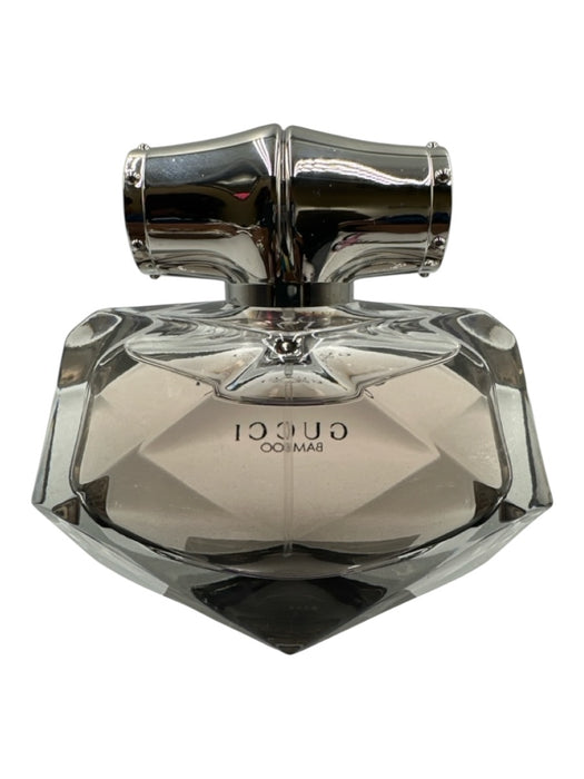 Gucci Clear Glass Geometric Bamboo 75 ml Perfume Clear
