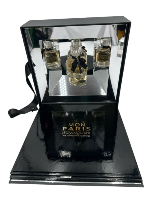 Yves Saint Laurent Yellow Glass Spray Bow Detail Eau de Parfum Perfume Yellow