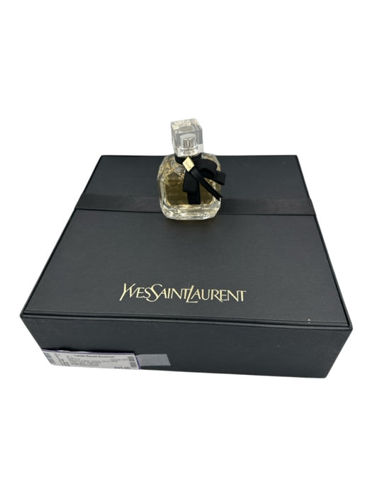 Yves Saint Laurent Yellow Glass Spray Bow Detail Eau de Parfum Perfume Yellow