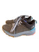 The North Face Shoe Size 7.5 Brown & Blue Fabric Sneaker Lace Up Hiking Shoes Brown & Blue / 7.5