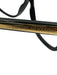 Louis Vuitton Black & Gold Tone Acetate Metal Accent Flat Top Sunglasses Black & Gold Tone