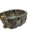 D&G Dolce & Gabbana Silver & Clear Stainless steel Rhinestone Clasp Watches Silver & Clear