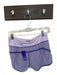 Lululemon Size 4 Purple Nylon Blend Striped Low Waist Athletic Shorts Purple / 4