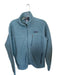 Patagonia Size M Slate Blue Polyester fleece Full Zip Athletic Men's Jacket Slate Blue / M