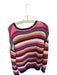 Superdry Size 8 Multi Cotton Long Sleeve Loose Knit V Neck Sweater Multi / 8