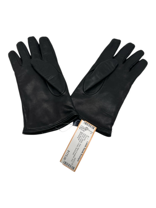 Burberry Beige, Black, Red Wool & leather Knit Nova Check Lined Gloves Beige, Black, Red