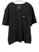 Figs Size XXL Black Poly Blend Short Sheer Sleeve V Neck Scrubs Top Black / XXL