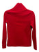 Dudley Stephens Size M Red Polyester Mock Neck Long Sleeve pull over Sweater Red / M