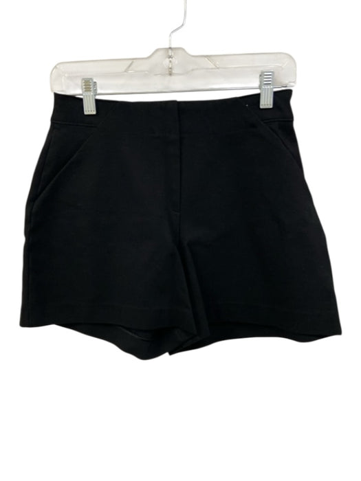 Spanx Size S Black Rayon Blend High Rise Pull On Shorts Black / S