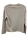 Spanx Size XS Beige Polyester Blend Heathered Round Neck Long Sleeve Top Beige / XS