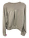 Spanx Size S Beige Polyester Blend Long Sleeve Crewneck Top Beige / S