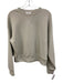 Spanx Size S Beige Polyester Blend Long Sleeve Crewneck Top Beige / S
