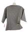 Spanx Size S Gray Polyester Blend Heathered Gathered Waist Wide Neck Top Gray / S