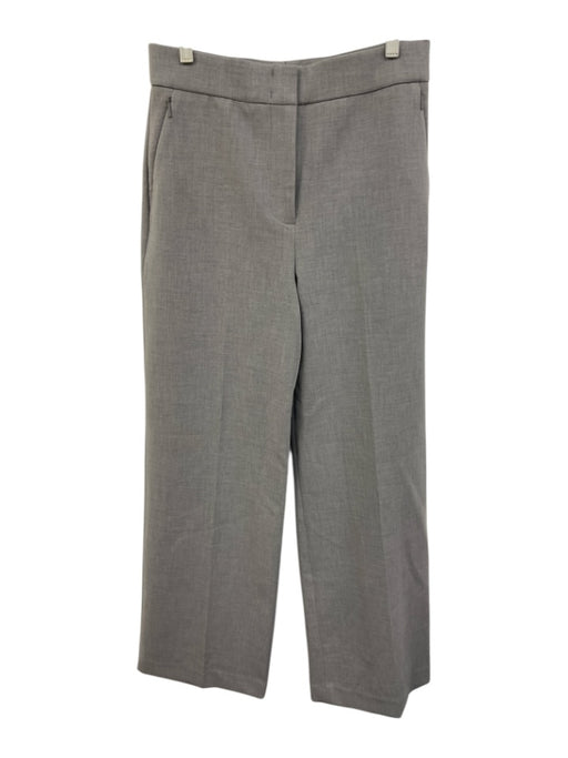 Spanx Size S Gray Polyester Blend Zip Pockets High Rise pleat front Pants Gray / S