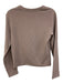 Spanx Size S Beige Polyester Blend Ribbed Long Sleeve Tapered Pant Set Beige / S