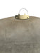 Furla Gray Leather Flap Push Clasp Crossbody Bag Gray / Small