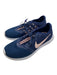 Nike Shoe Size 7 Blue, Pink & White Synthetic Mesh Swoosh Laces Sneakers Blue, Pink & White / 7