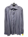 Eton Size 15.5 Gray Cotton Blend Solid Button Down Men's Long Sleeve Shirt 15.5