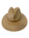 Janessa Leone Tan Straw sun hat Hat Tan / Small