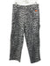 Damson Madder Size 12 Gray & Brown Print Cotton Denim Animal Print Jeans Gray & Brown Print / 12
