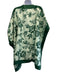 Mason's Daughter Size 0/S Green & Light Green Silk One Sleeve Floral Print Dress Green & Light Green / 0/S
