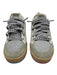 Golden Goose Shoe Size 2 White, Silver, Beige Leather Glitter Low Top Sneakers White, Silver, Beige / 2