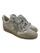Golden Goose Shoe Size 2 White, Silver, Beige Leather Glitter Low Top Sneakers White, Silver, Beige / 2