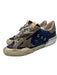 Golden Goose Shoe Size 39 Gray, Blue, White Leather Glitter Superstar Sneakers Gray, Blue, White / 39