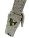 Staud White & Multi Beaded Flower Detail Snap Button Close Single Handle Bag White & Multi / S