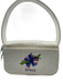 Staud White & Multi Beaded Flower Detail Snap Button Close Single Handle Bag White & Multi / S