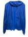 Daily Drills Size M / L Blue Nylon Blend Half Zip Drawstring Neck Jacket Blue / M / L