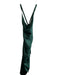Lavish Alice Size 8 Green Polyester Blend Cowl Neck Tie Back Asymetric Hem Dress Green / 8