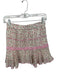 Loveshackfancy Size XS Pink & Green Cotton Elastic Waist Flower Skirt Pink & Green / XS