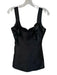 Current Mood Size S Black Polyester Tie Straps Back Zip Dress Black / S